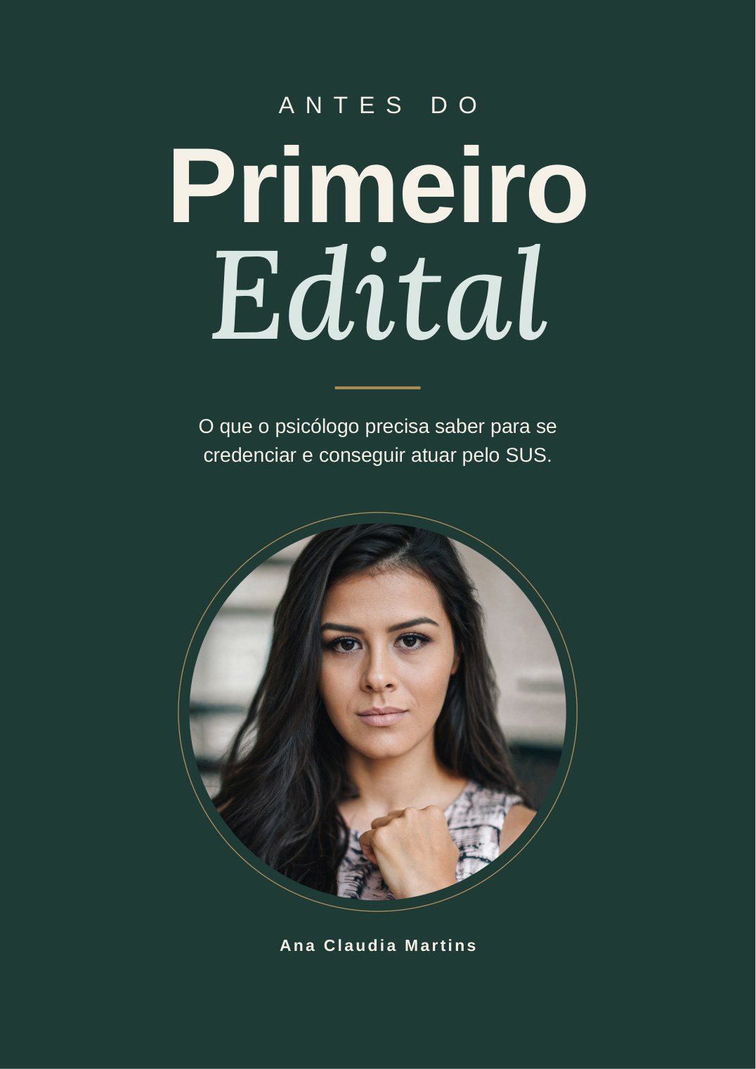Capa do ebook Antes do Primeiro Edital